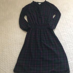 J Crew Plaid Dress